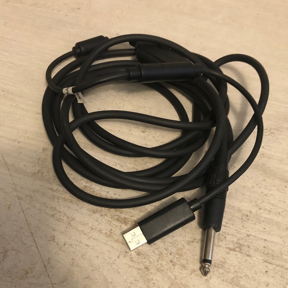 Official Ubisoft Rocksmith Real Tone Cable USB Guitar Adapter w/ Breakaway